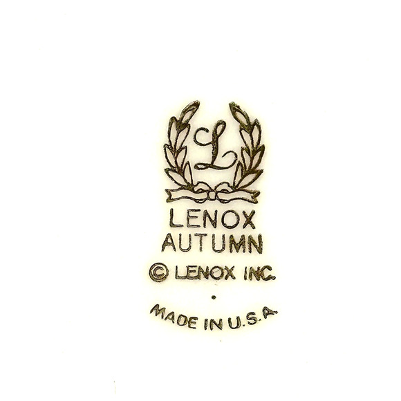 Lenox Presidential 'Autumn' Bread & Butter Plate 6 3/8" Excellent Condition! - Picture 8 of 8